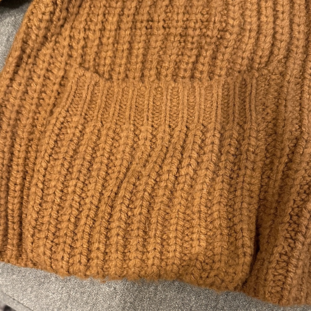 Zara Chunky Crop Knit Cardigan Sweater - Picture 4 of 6